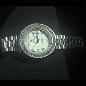 Silver watch